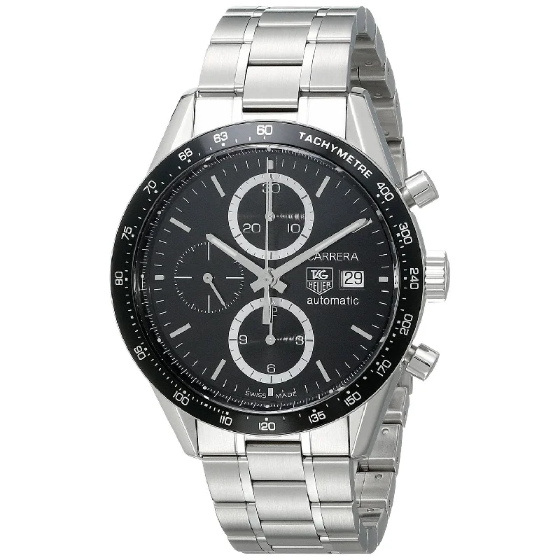 Tag Heuer Men's CV2010.BA0786 Carrera Chronograph Stainless Steel Watch