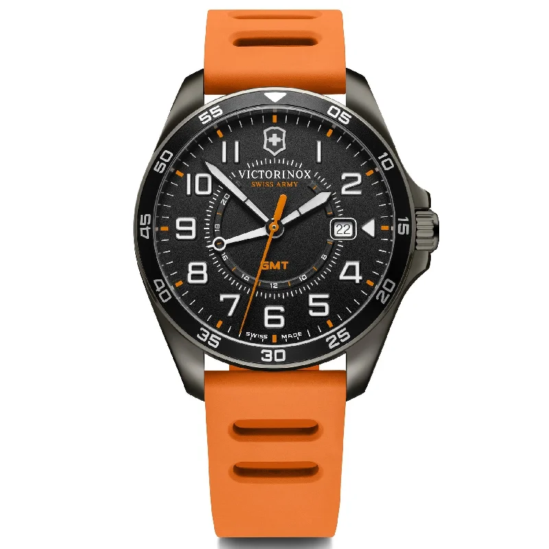 Victorinox FieldForce GMT Men's Orange Watch 241897