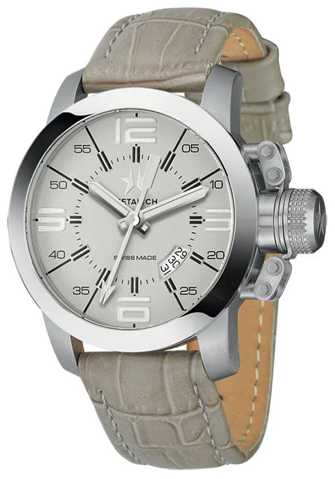 Metal.ch Men's Watch 47mm Grey/White 1132.47