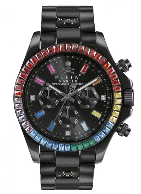 Philipp Plein Mens Watch Street Couture Nobile Rainbow PWCAA0721