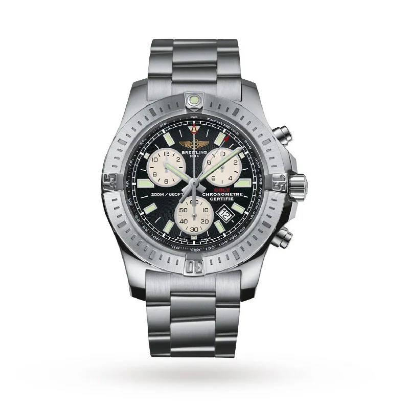 Breitling Men's A7338811-BD43-173A Colt  Chronograph Stainless Steel Watch