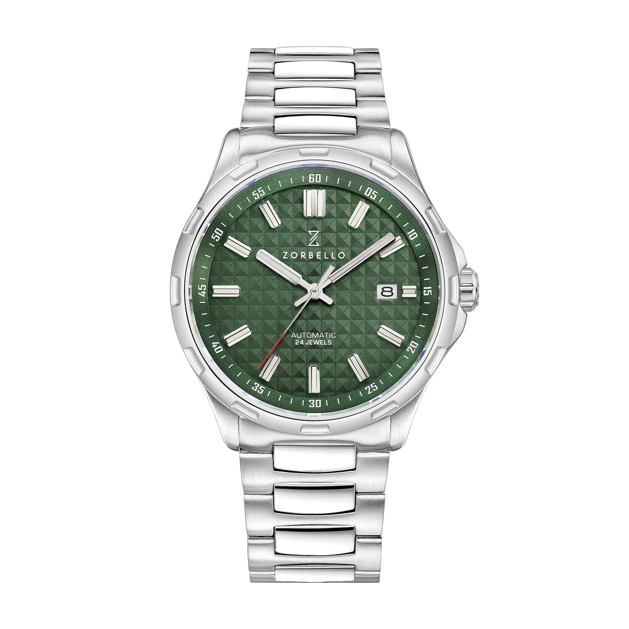 Zorbello Mechanical Watch M1 Series Green LumiNova® ZBAE005