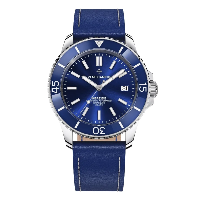 Venezianico Automatic Watch Nereide Blue Leather 3321502