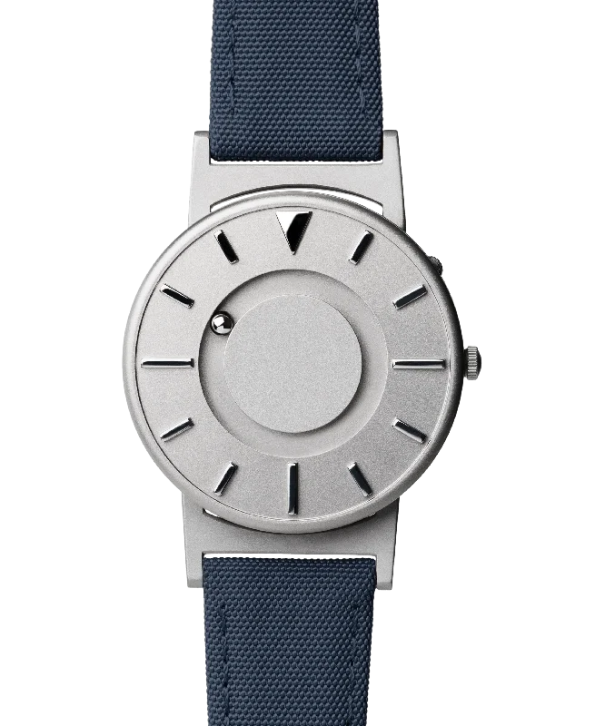 Eone Titanium Unisex Watch Bradley Canvas Aqua Blue