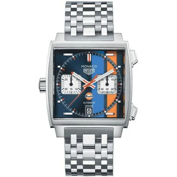 Tag Heuer Men's CAW211R.BA0780 Monaco Steve McQueen Chronograph Stainless Steel Watch