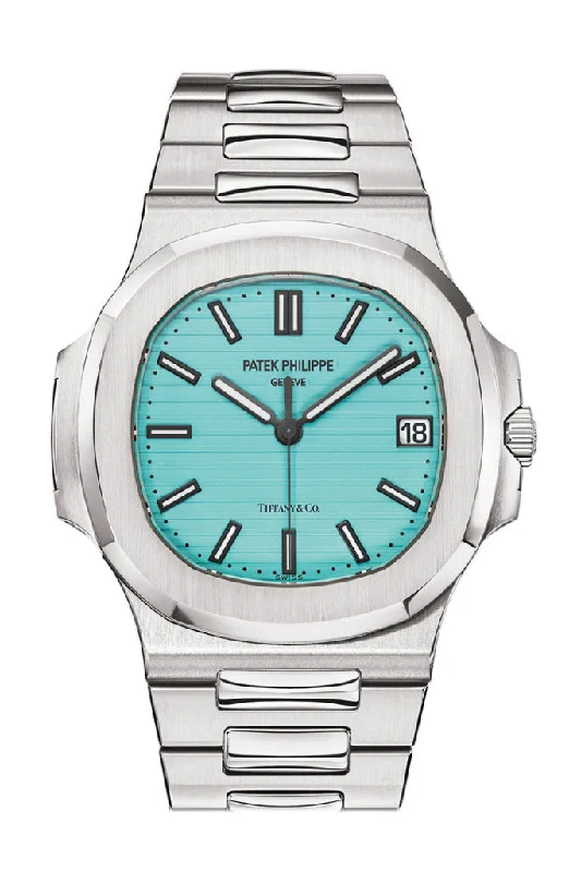 Patek Philippe Nautilus Tiffany & Co Blue Dial Watch 5711/1A-018