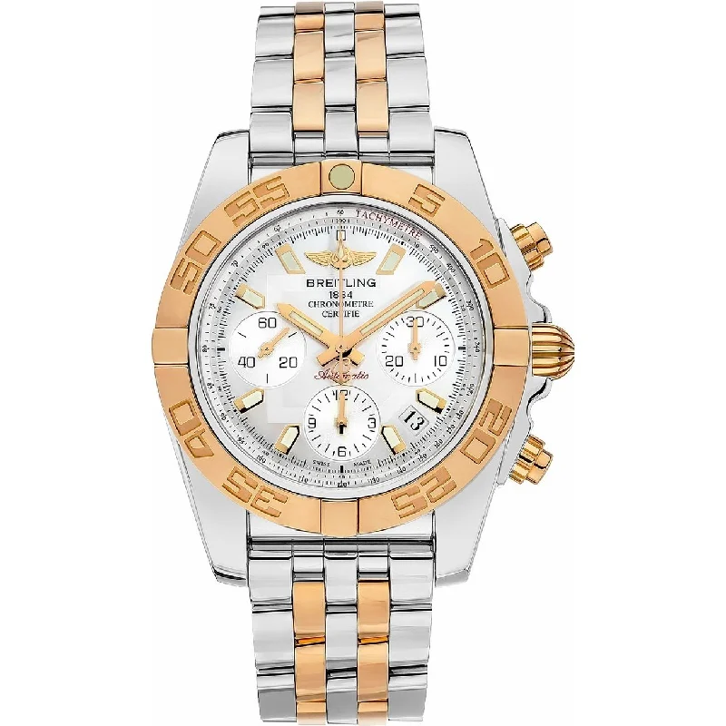 Breitling Men's CB0140Y2-A743-378C Chronomat Chronograph Two-Tone Stainless Steel Watch