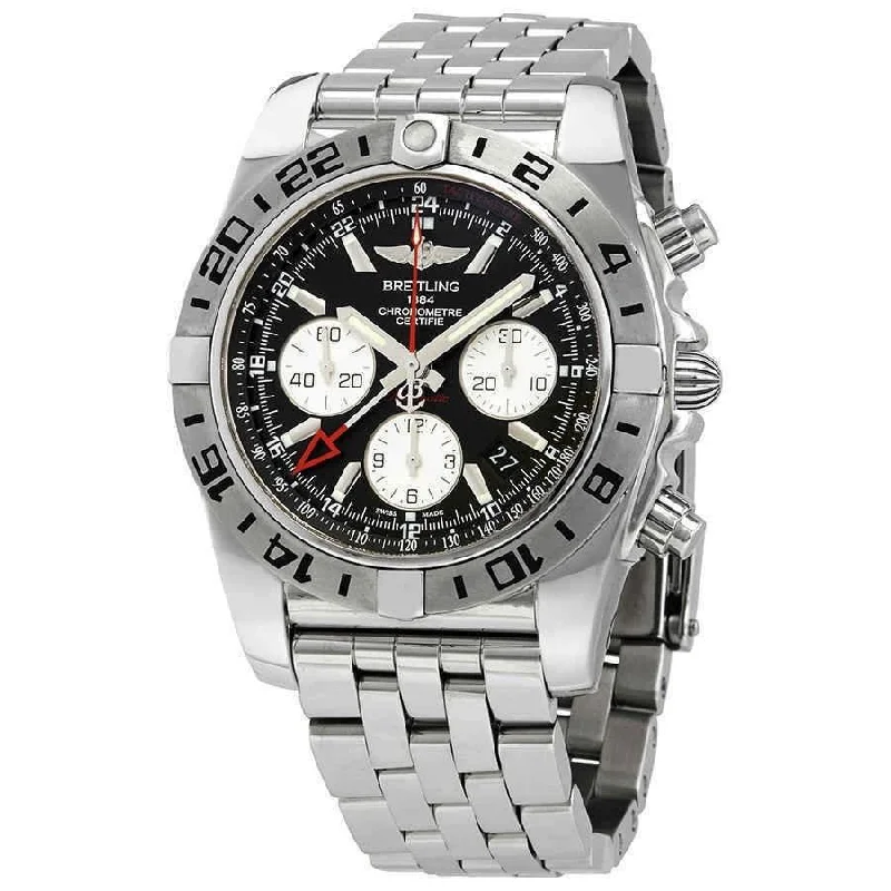 Breitling Men's AB0420B9-BB56-375A Chronomat 44 Chronograph Stainless Steel Watch