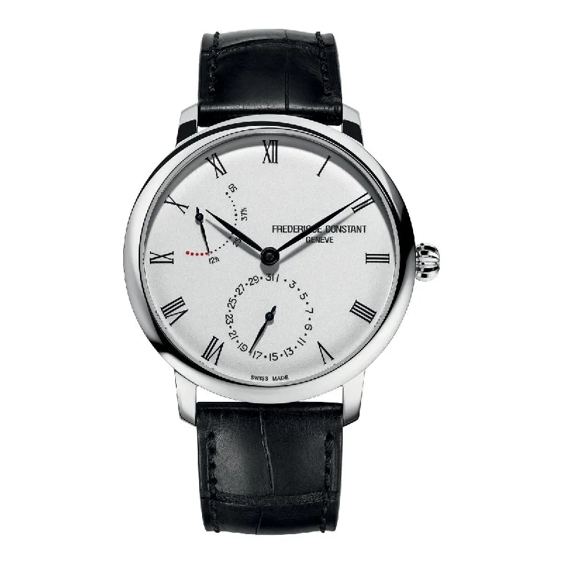 Frederique Constant Men's Watch Slimline Power Reserve Manufacture FC-723WR3S6