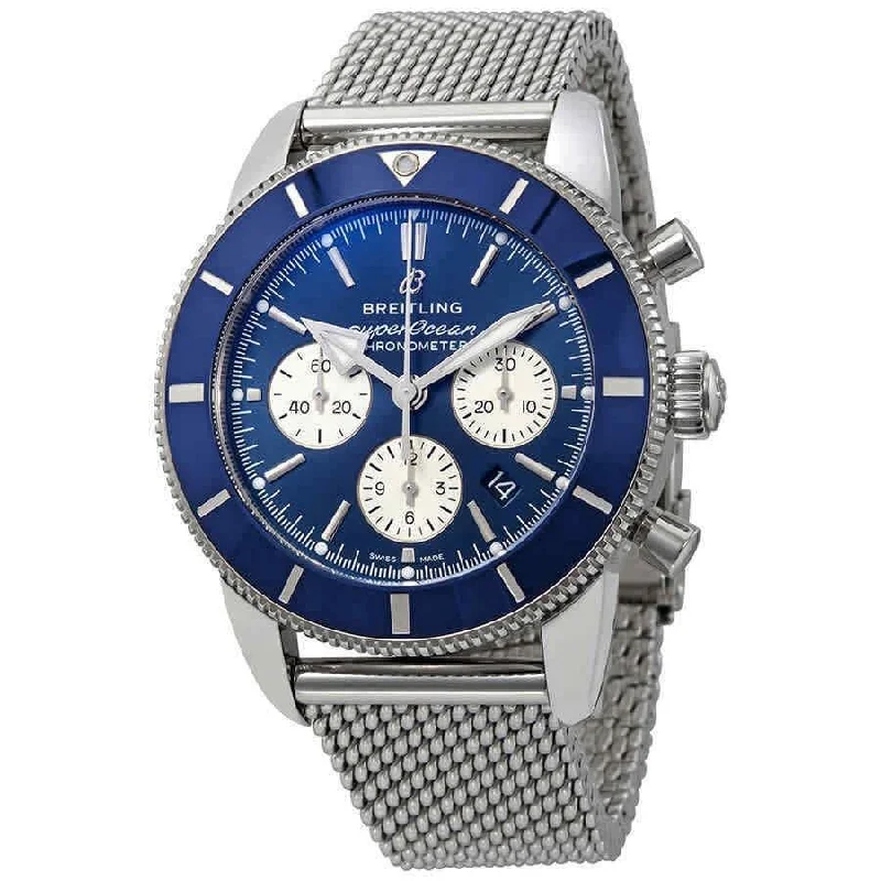 Breitling Men's AB0162161C1A1 Superocean Heritage II Chronograph Stainless Steel Watch