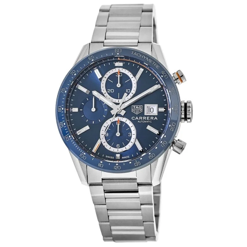 Tag Heuer Men's CBM2112.BA0651 Carrera Chronograph Stainless Steel Watch