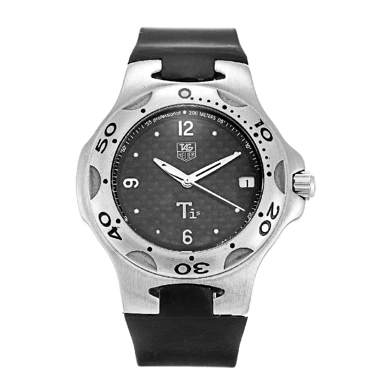 Tag Heuer Men's WL1181.FT6000 Kirium Black Rubber Watch