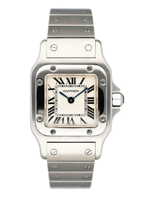 Cartier Santos Galbee W20056D6 Stainless Steel Ladies Watch