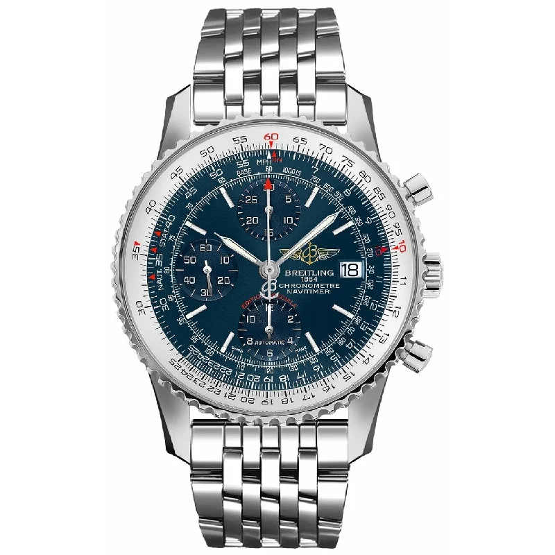 Breitling Men's A1332412-C942-451A Navitimer Heritage Chronograph Stainless Steel Watch