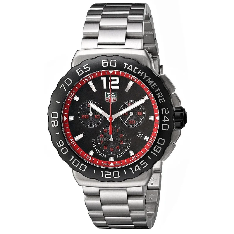 Tag Heuer Men's CAU1116.BA0858 Formula 1 Chronograph Stainless Steel Watch