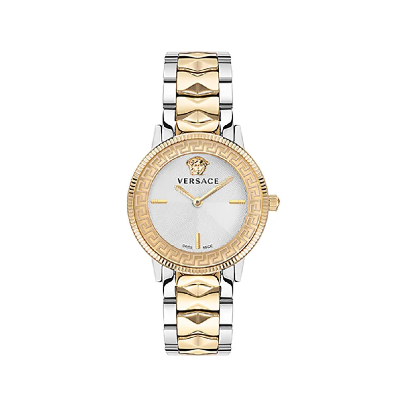 Versace V-Tribute Ladies Silver Watch VE2P00422