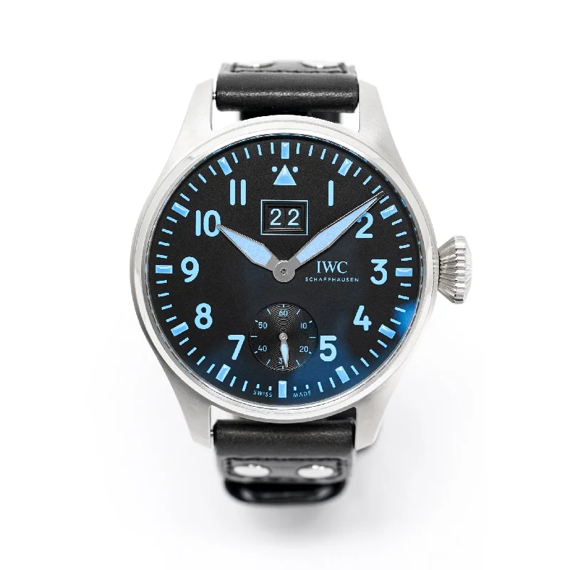 IWC Schaffhausen Watch Pre-Owned Big Pilot Big Date Bucherer Blue IW510507