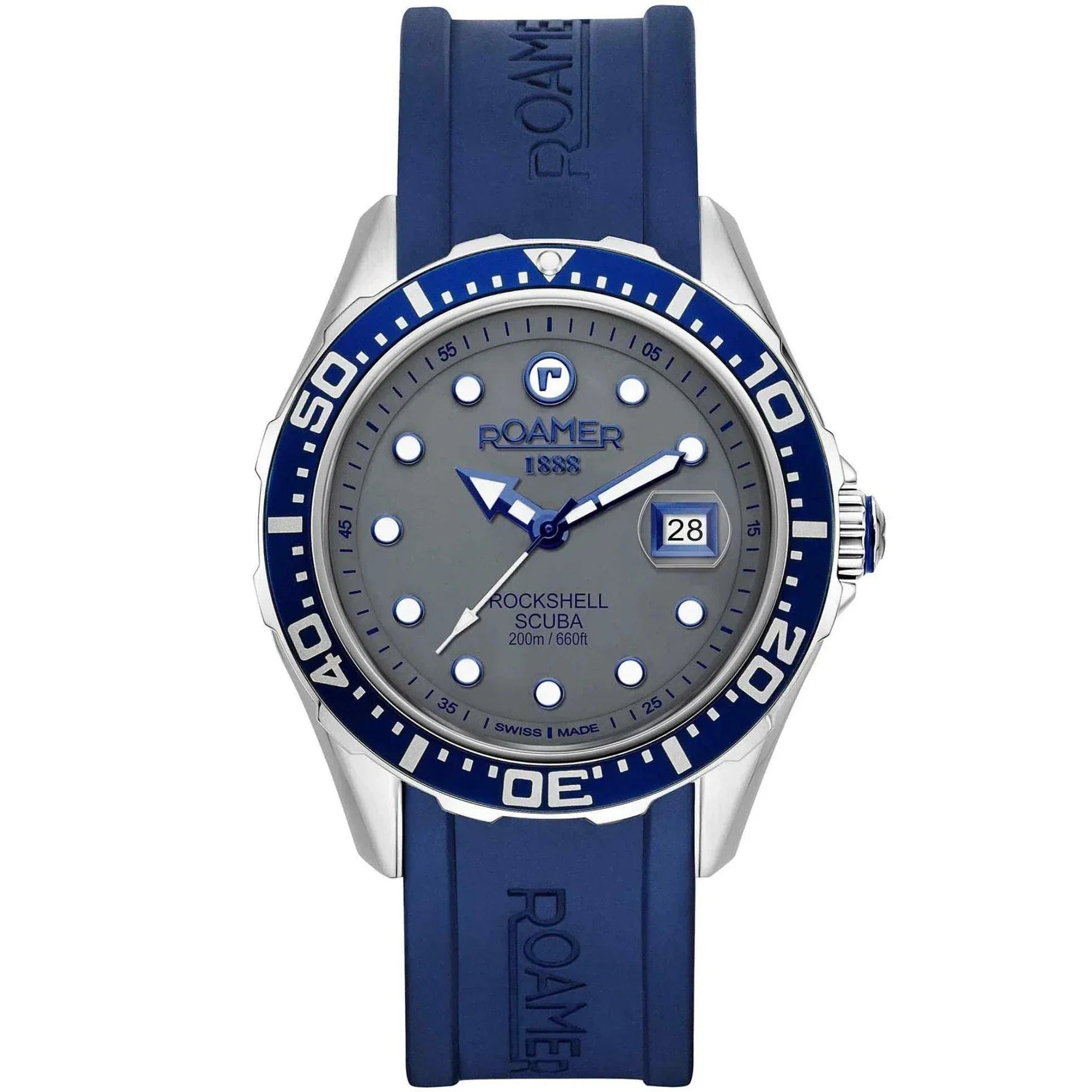 Roamer Rockshell Mark III Scuba Men's Blue Watch 867833 41 55 02