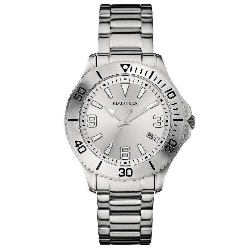 Nautica Men's N11577G NAC Stainless Steel Watch