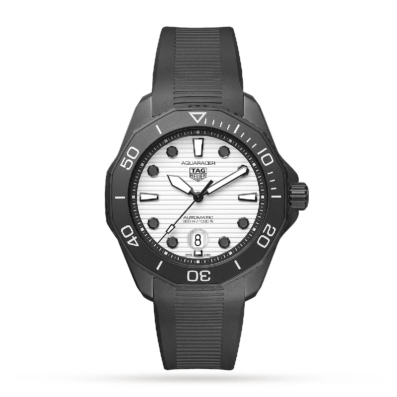 Tag Heuer Men's WBP201D.FT6197 Aquaracer Black Rubber Watch