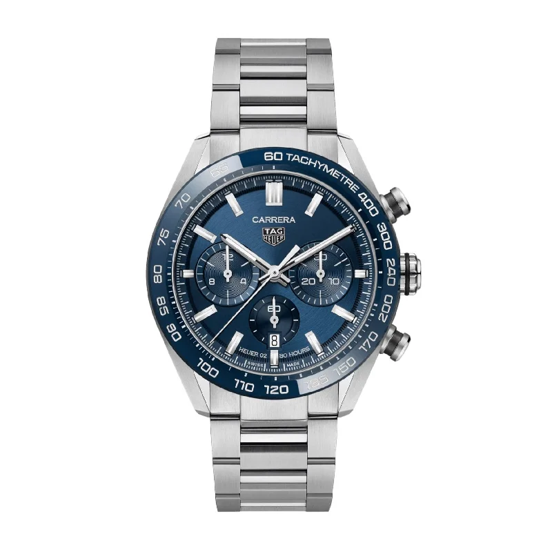 Tag Heuer Carrera Men's Blue Chronograph Watch CBN2A1A.BA0643