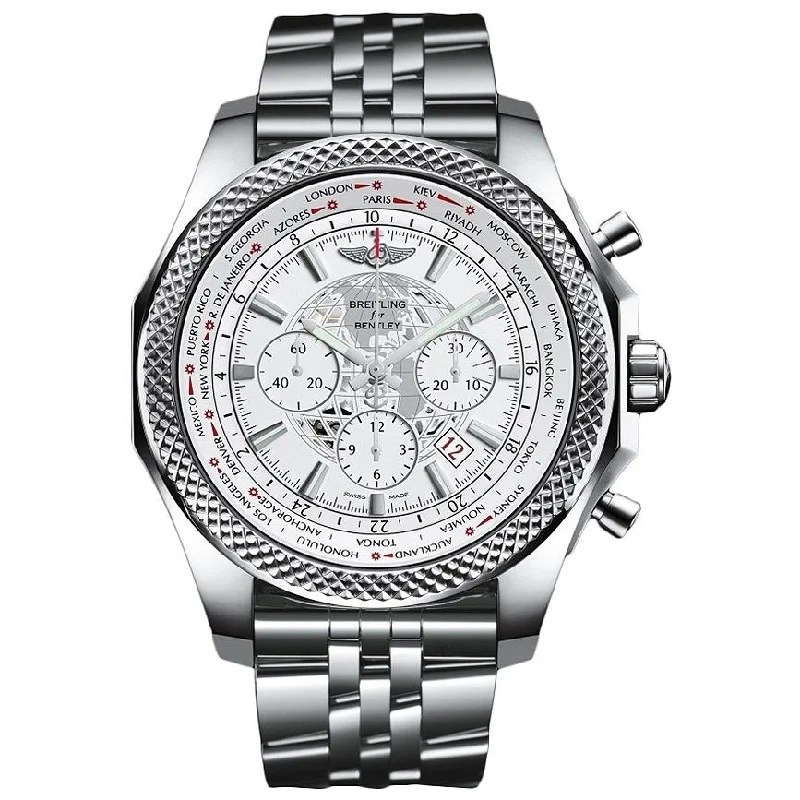 Breitling Men's AB0521U0-A755-990A Bentley B05 Unitime Chronograph Stainless Steel Watch