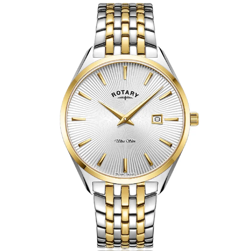 Rotary Ultra Slim Men's White Watch GB08011/02