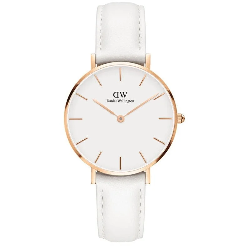 Daniel Wellington Ladies White Petite Bondi Watch DW00100189