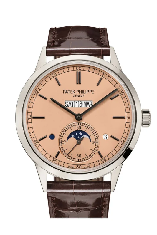 Patek Philippe Grand Complications In-Line Perpetual Calendar Platinum Watch 5236P