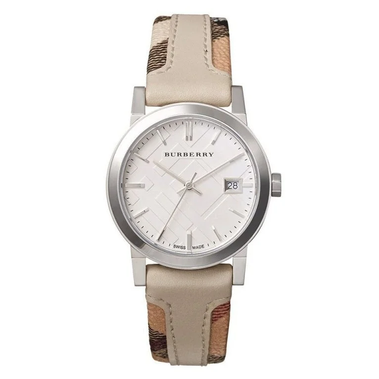 Burberry Ladies Watch The City Haymarket 34mm Check BU9132