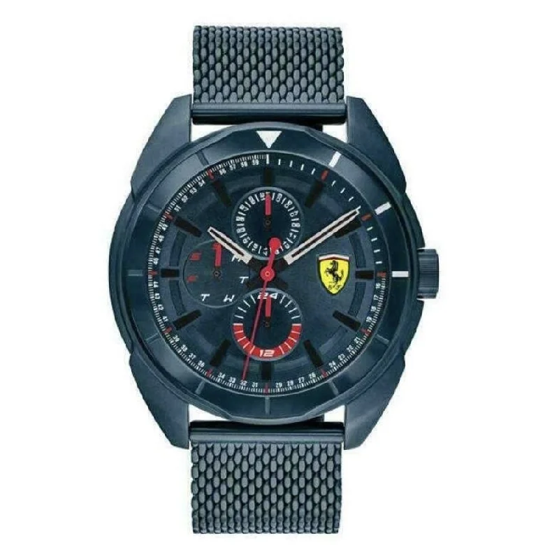 Scuderia Ferrari Watch Forza Multi-FX Blue Mesh FE-083-0638