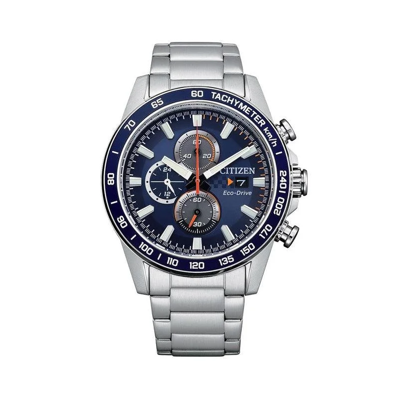 Citizen Eco-Drive Chronograph Collection Blue Dial