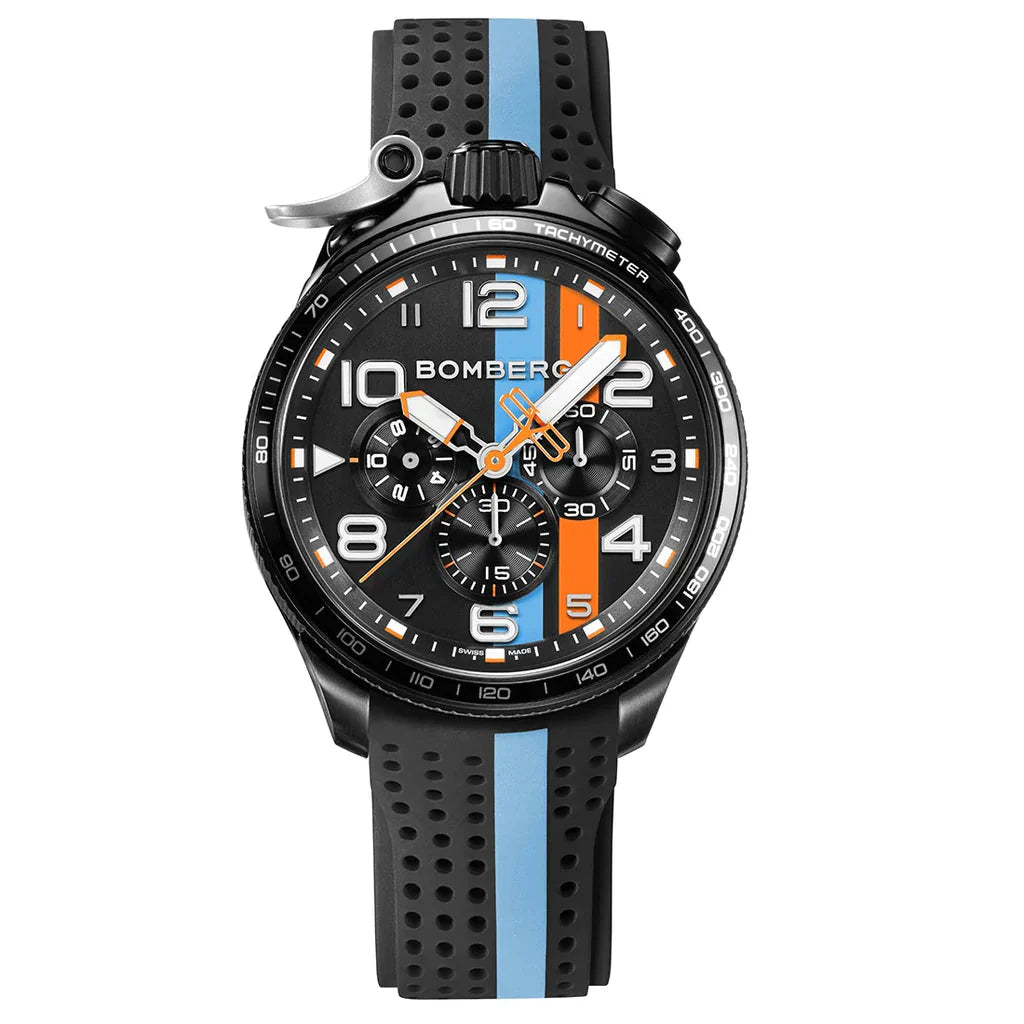 Bomberg Bolt-68 Racing Men's Blue Watch BS45CHPBA.059-6.10