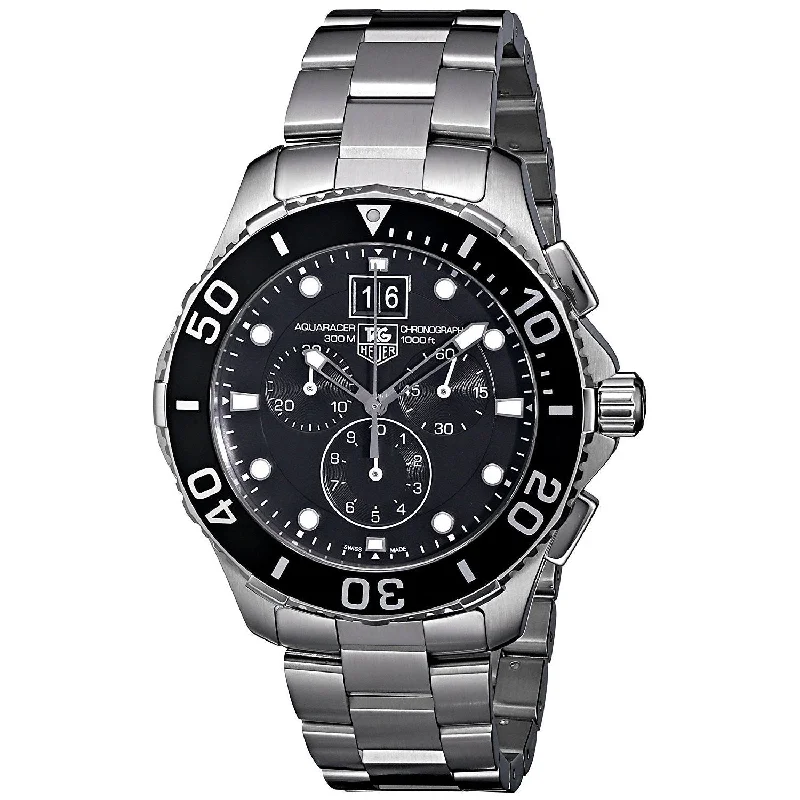 Tag Heuer Men's CAN1010.BA0821 Aquaracer Chronograph Stainless Steel Watch