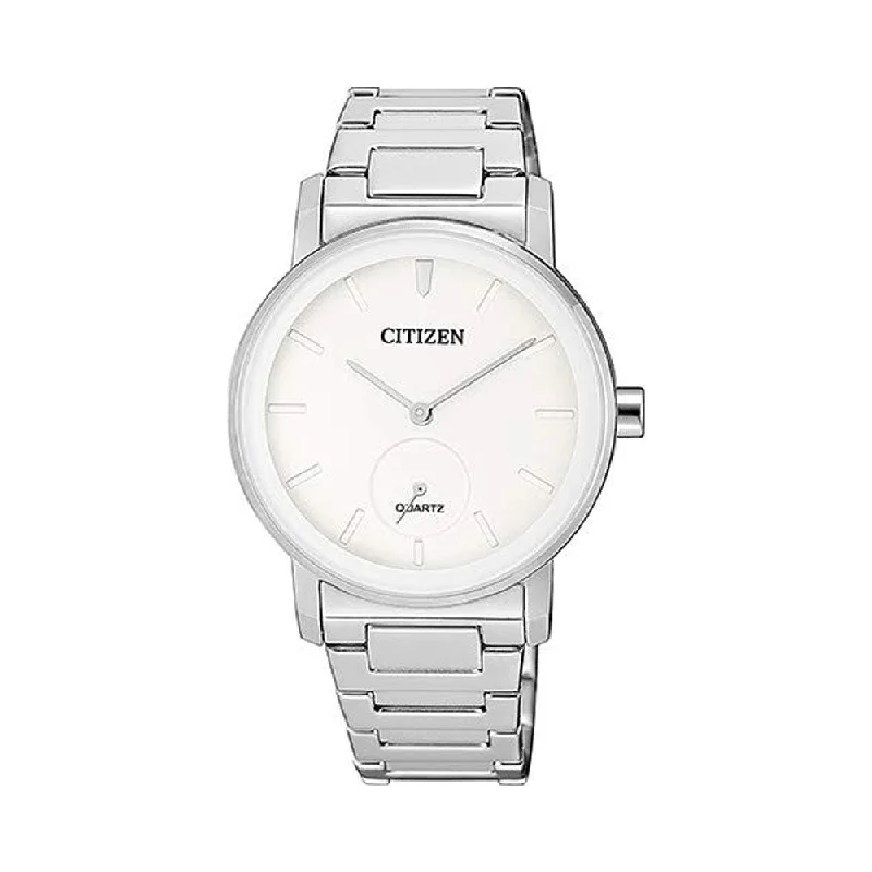 CITIZEN QUARTZ LADIES WATCH WHITE DIAL - EQ9060-53A