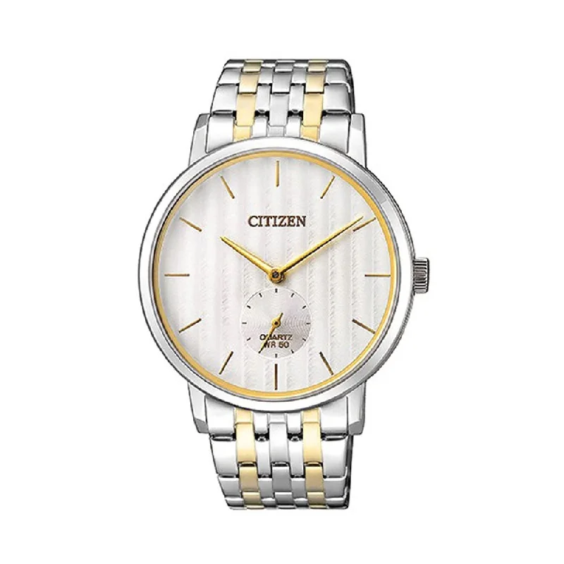 Citizen Analog Off-White Dial Men's Watch-BE9174-55A