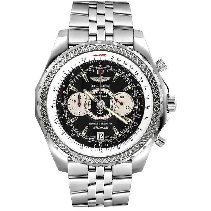 Breitling Men's A2636412-BA22-990A Bentley Supersports Chronograph Stainless Steel Watch