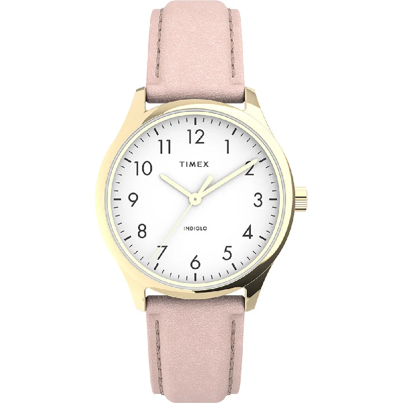 Timex Modern Easy Reader Ladies White Watch TW2V25200