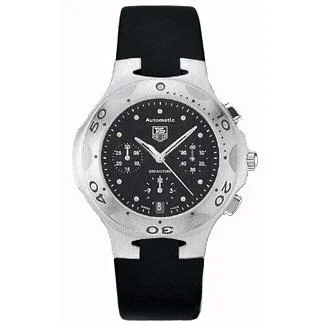 Tag Heuer Men's CL2110.FT6000 Kirium Chronograph Black Rubber Watch