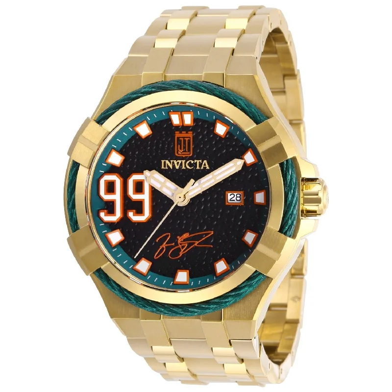 Invicta Men's 28526 Jason Taylor Automatic Gold-Tone Stainless Steel Watch