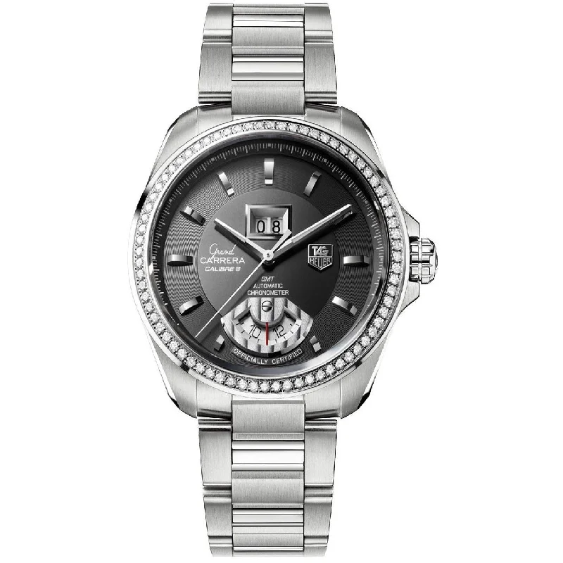 Tag Heuer Men's WAV5115.BA0901 Grand Carrera Stainless Steel Watch