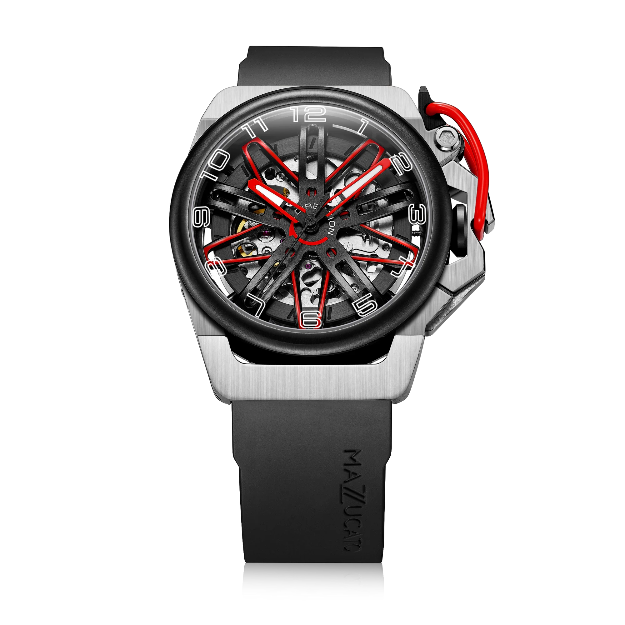 Mazzucato Watch Automatic RIM GT Red GT6-RE