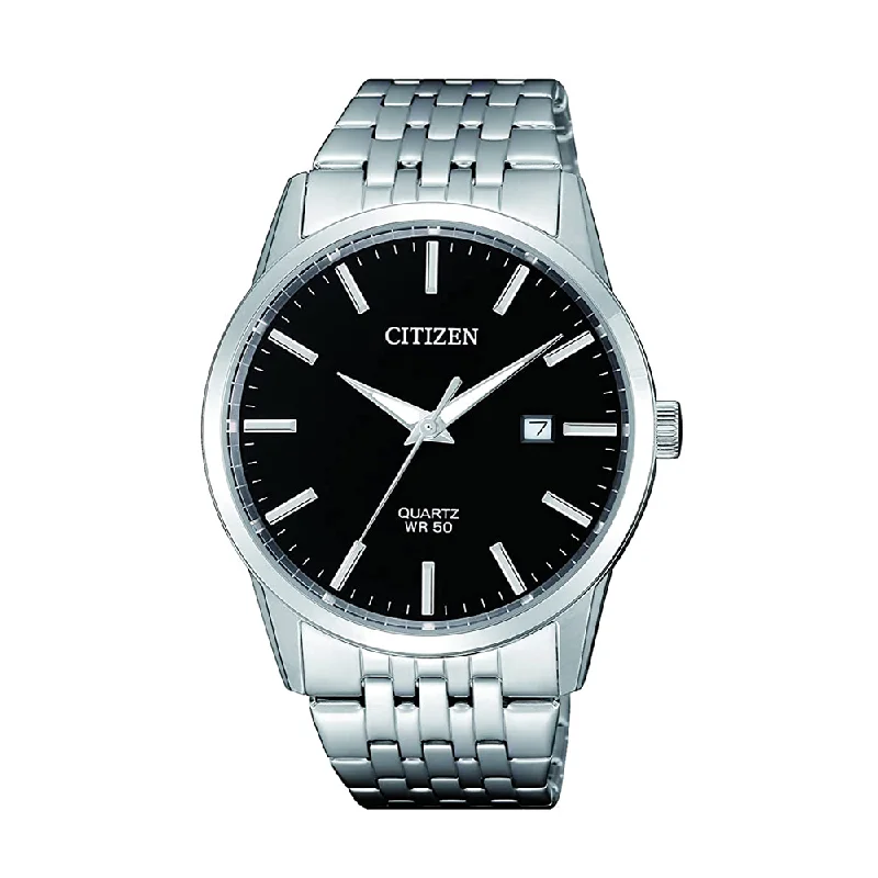 CITIZEN Quartz Analog Black Dial Men's Watch-BI5000-87E