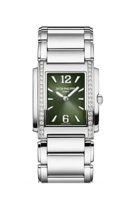 Patek Philippe Twenty 4 Quartz Oliver Green Ladies Watch 4910/1200A-011