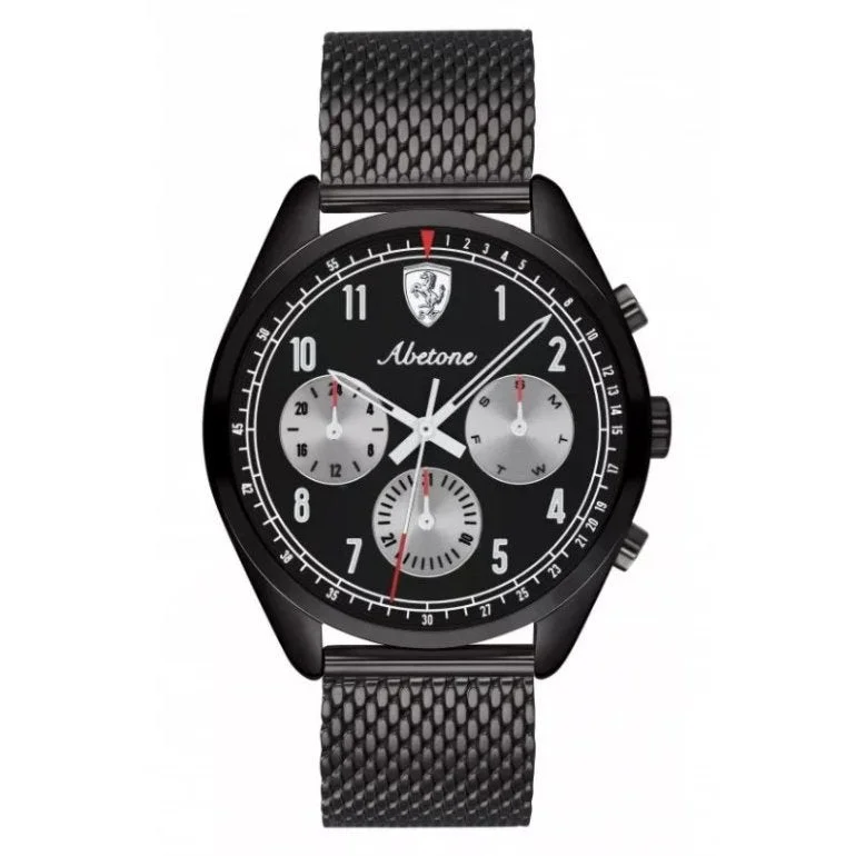 Scuderia Ferrari Watch Abetone Multi-FX Black Mesh FE-083-0573