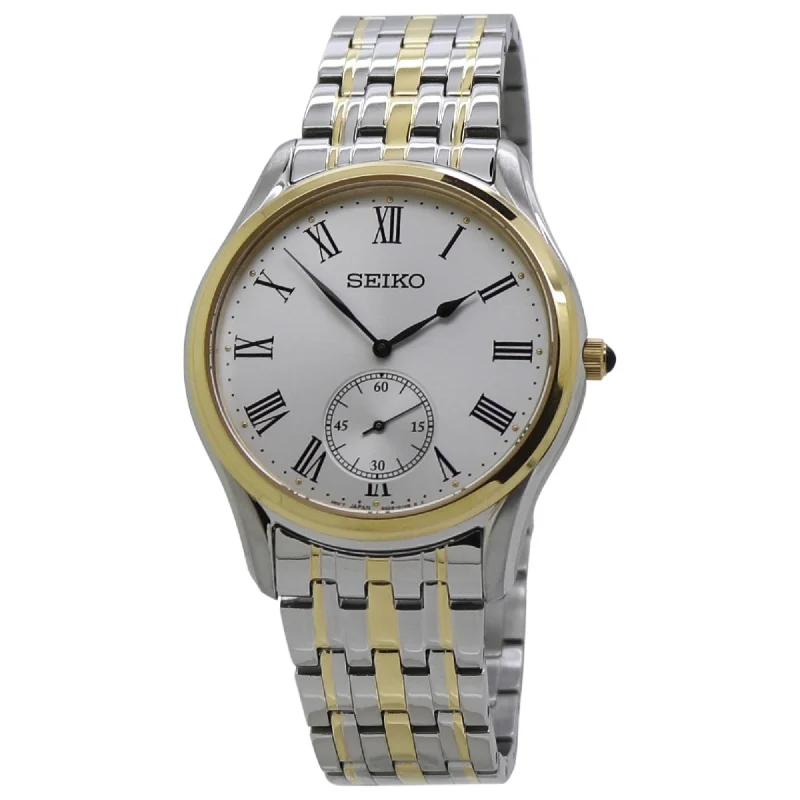 Seiko Men's SRK048 Essentials Two-Tone Stainless Steel Watch