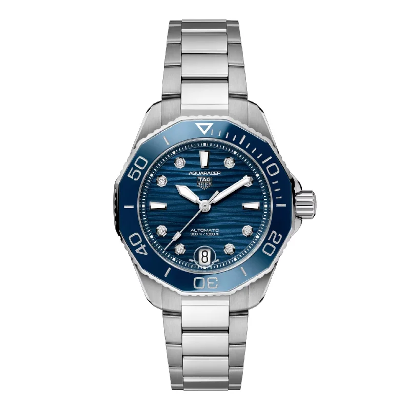 Tag Heuer Aquaracer Professional 300 Ladies Blue Watch WBP231B.BA0618